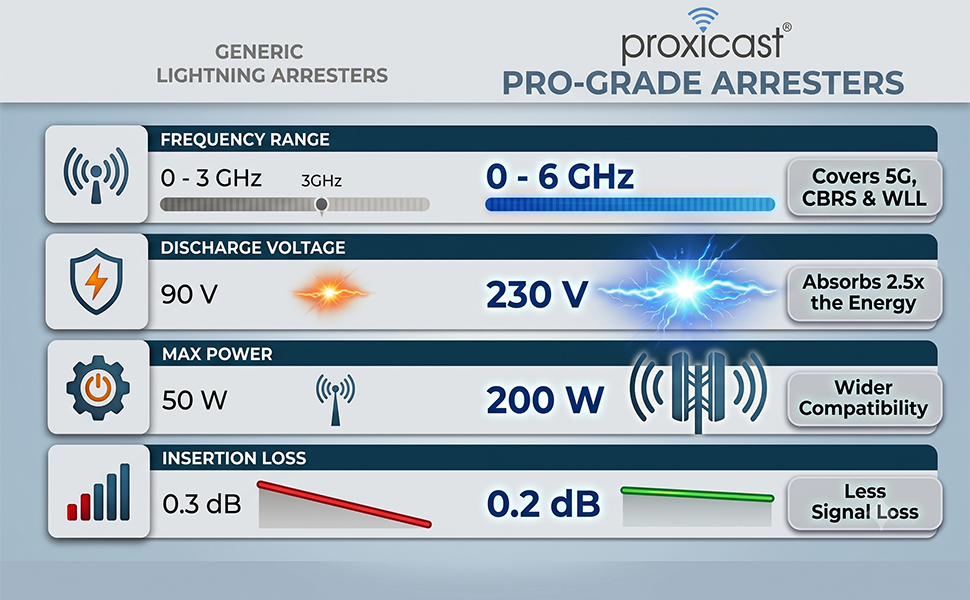 What Makes Proxicast Arresters Pro-Grade What Makes Proxicast Arresters Pro-Grade