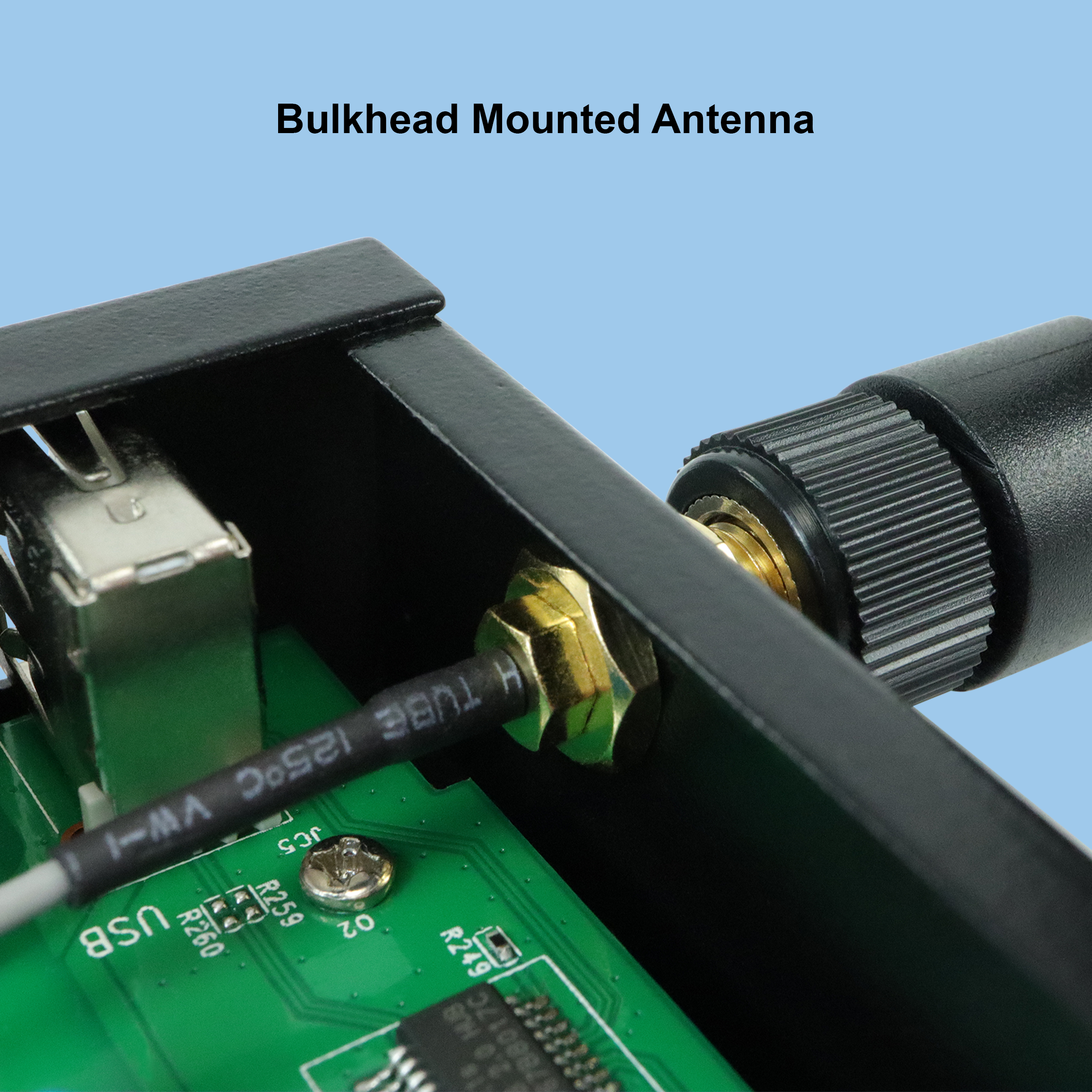 thumbnail image 2 of Bingfu U.FL IPX IPEX To RP-SMA Female Bulkhead Mount RG178... 2 of 10