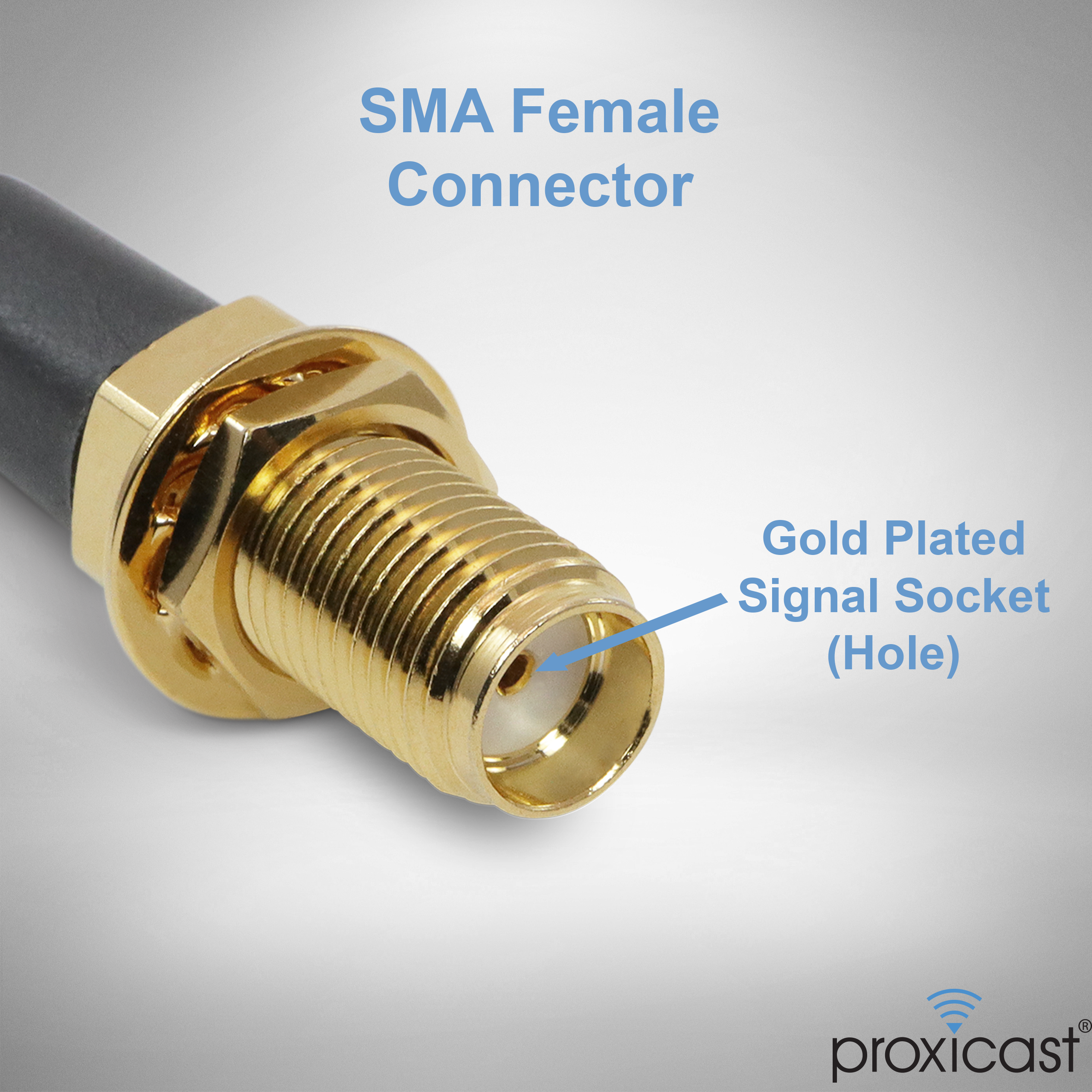 Cavo Coassiale Semi-rigido RF 15 Pollici Con Connettori N Maschio – Nuovo Eccedenza