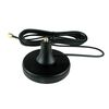 Proxicast Premium Extra Large 3-Inch Magnetic Antenna Base (SMA Jack / SMA Plug) - 6.5 foot Coax Lead - for 3G / 4G / LTE Cellular, Ham, ADS-B, GPS Antennas