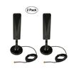 Proxicast 3G/4G/LTE Universal Wide Band 5 dBi Omni-Directional Paddle Antenna + SMA Magnetic Base for Cisco, Cradlepoint, Digi, Pepwave, Sierra Wireless and Many Others (Antenna + Base)