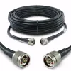 Proxicast Low-Loss Coax Jumper Cable (50 Ohm) - N-Male to N-Male - Radio to Surge Arrestor or Antenna, Cable Length: 50 ft (CFD 400)
