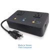 MSNSwitch2 Internet Enabled IP Remote Power Switch with Reboot - Control via Smartphone App, Cloud Service, Web Browser or API - 2 Independent AC Power Outlets (Model UIS-722T), MSNSwitch Variants: TAA Compliant