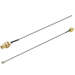 Proxicast 8 inch U.FL (IPEX / MHF1) to SMA Female Ultra Low-Loss 1.37mm Coaxial Pigtail Jumper Cable for 4G, LTE, 5G, Bluetooth, ZigBee, 900 MHz, LoRa, GPS, Drone, RC and Video Radio Antennas - 2 Pack, IPEX Pigtail Type: SMA Female