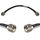 Proxicast Ultra Flexible PL259 Male - PL259 Male Low Loss 50 Ohm Coax Cable Jumper Assembly for CB/UHF/VHF/Shortwave/HAM/Amateur Radio Equipment and Antennas, Cable Length: 1 ft