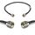 Proxicast Ultra Flexible PL259 Male - PL259 Male Low Loss 50 Ohm Coax Cable Jumper Assembly for CB/UHF/VHF/Shortwave/HAM/Amateur Radio Equipment and Antennas, Cable Length: 2 ft