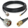 Proxicast Low-Loss Coax Extension Cable (50 Ohm) - SMA Male to N Male - for 4G/LTE/5G/Ham/ADS-B/GPS/RF Radio to Antenna or Surge Arrester Use (Not for TV or WiFi), Length: 25 ft (CFD 240) Proxicast Low-Loss Coax Extension Cable (50 Ohm) - SMA Male to N Male - for 4G/LTE/5G/Ham/ADS-B/GPS/RF Radio to Antenna or Surge Arrester Use (Not for TV or WiFi), Length: 25 ft (CFD 240)