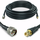Proxicast RP SMA Male to N Male Premium Low-Loss Coaxial Cable (50 Ohm) for Connecting WiFi & Helium Miner (HNT Hotspots) to N-Female Antennas, RPSMA Cable Length: 50 ft