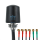 Proxicast Pro-Grade 6-in-1 Low-Profile Omni-Directional MIMO Through Hole Mount Antenna - (4x 5G + 2x WiFi) - 2 ft Coax - Black Proxicast Pro-Grade 6-in-1 Low-Profile Omni-Directional MIMO Through Hole Mount Antenna - (4x 5G + 2x WiFi) - 2 ft Coax - Black