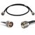 Proxicast 3 ft Ultra Flexible PL259 Male - N Male Low Loss Coax Cable Jumper Assembly for CB / UHF / VHF / Shortwave / HAM / Amateur Radio Equipment and Antennas - 50 Ohm