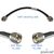 Proxicast Ultra Flexible PL259 Male - PL259 Male Low Loss 50 Ohm Coax Cable Jumper Assembly for CB/UHF/VHF/Shortwave/HAM/Amateur Radio Equipment and Antennas, Cable Length: 1 ft, 2 image