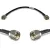 Proxicast Ultra Flexible PL259 Male - PL259 Male Low Loss 50 Ohm Coax Cable Jumper Assembly for CB/UHF/VHF/Shortwave/HAM/Amateur Radio Equipment and Antennas, Cable Length: 1 ft