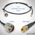 Proxicast Low-Loss Coax Extension Cable (50 Ohm) - SMA Male to N Male - for 4G/LTE/5G/Ham/ADS-B/GPS/RF Radio to Antenna or Surge Arrester Use (Not for TV or WiFi), Length: 3 ft (CFD 195), 2 image