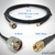 Proxicast Low-Loss Coax Extension Cable (50 Ohm) - SMA Male to N Male - for 3G/4G/LTE/Ham/ADS-B/GPS/RF Radio to Antenna or Surge Arrester Use (Not for TV or WiFi), Length: 10 ft (CFD 195), 2 image