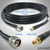 Proxicast Low-Loss Coax Extension Cable (50 Ohm) - SMA Male to N Male - for 4G/LTE/5G/Ham/ADS-B/GPS/RF Radio to Antenna or Surge Arrester Use (Not for TV or WiFi), Length: 25 ft (CFD 400), 2 image