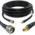 Proxicast Low-Loss Coax Extension Cable (50 Ohm) - SMA Male to N Male - for 3G/4G/LTE/Ham/ADS-B/GPS/RF Radio to Antenna or Surge Arrester Use (Not for TV or WiFi), Length: 50 ft (CFD 400)