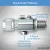 Coaxial Lightning Arrester for 0 to 6 GHz (N-Male/N-Female) - Pro-Grade Antenna Lightning Protector for 4G, LTE, 5G, Wi-Fi, 900MHz, Helium, LoRa, Ham and Other Outside Antennas, Gender: N Male / N Female, 4 image