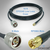 Proxicast RP SMA Male to N Male Premium Low-Loss Coaxial Cable (50 Ohm) for Connecting WiFi & Helium Miner (HNT Hotspots) to N-Female Antennas, RPSMA Cable Length: 10 ft, 2 image