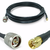 Proxicast RP SMA Male to N Male Premium Low-Loss Coaxial Cable (50 Ohm) for Connecting WiFi & Helium Miner (HNT Hotspots) to N-Female Antennas, RPSMA Cable Length: 15 ft