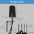 Proxicast Vandal Resistant 4x4 MIMO Low Profile 4G/5G Omni-Directional Screw Mount Antenna - 10 ft Coax Leads - for Cisco, Cradlepoint, Digi, Pepwave, Sierra Wireless and Others, # Elements: 4x4 MIMO, 8 image