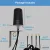Proxicast Vandal Resistant 4x4 MIMO Low Profile 4G/5G Omni-Directional Screw Mount Antenna - 10 ft Coax Leads - for Cisco, Cradlepoint, Digi, Pepwave, Sierra Wireless and Others, # Elements: 4x4 MIMO, 8 image