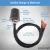 Proxicast Pro-Grade 4x4 MIMO 4G/5G Vandal Resistant Low-Profile Through-Hole Mount Omni-Directional Antenna, Color: Black, Cable Length: 6 ft, 6 image