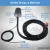 Proxicast Pro-Grade 5-in-1 Combo Antenna - 4x4 MIMO 5G + GPS - Vandal Resistant Low Profile Omnidirectional Hole Mount, Color: Black, Cable Length: 6 ft, 7 image