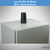 Proxicast Indoor / Outdoor Omnidirectional WiFi Antenna - Tri-Band 2.4/5.8/6 GHz - 3-5 dBi Gain - Vandal Resistant Low Profile Fixed Through-Hole Mount - 10 ft Coax Lead w/RP-SMA, # Elements: SISO - 1 lead, 2 image