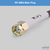 Proxicast Indoor / Outdoor Omnidirectional WiFi Antenna - Tri-Band 2.4/5.8/6 GHz - 3-5 dBi Gain - Vandal Resistant Low Profile Fixed Through-Hole Mount - 10 ft Coax Lead w/RP-SMA, # Elements: SISO - 1 lead, 4 image