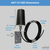 Proxicast Indoor / Outdoor Omnidirectional WiFi Antenna - Tri-Band 2.4/5.8/6 GHz - 3-5 dBi Gain - Vandal Resistant Low Profile Fixed Through-Hole Mount - 10 ft Coax Lead w/RP-SMA, # Elements: SISO - 1 lead, 5 image