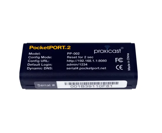 Proxicast PocketPORT 2 Back View