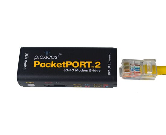Proxicast PocketPORT 2 with an Ethernet Jack