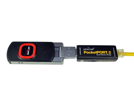Proxicast PocketPORT 2 with Verizon Pantech UML290 3G/4G USB Cellular Modem  (modem not included)