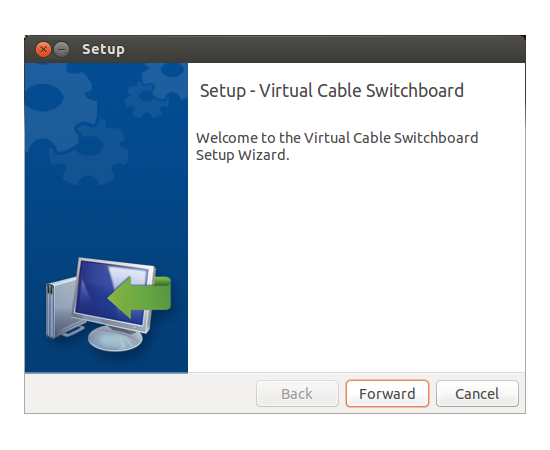 Setup Wizard - Proxicast Virtual Cable Switchboard Server Software for Linux
