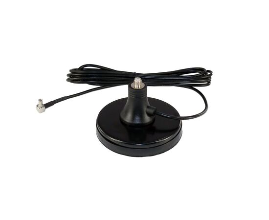 Proxicast Premium Extra Large 3-Inch Magnetic Antenna Base (SMA Jack / TS9 Plug) - 6.5 ft Coax Lead - Connect 3G/4G/LTE SMA Antennas to TS9 Modems/Hotspot - Nighthawk, Velocity, Jetpack, etc.