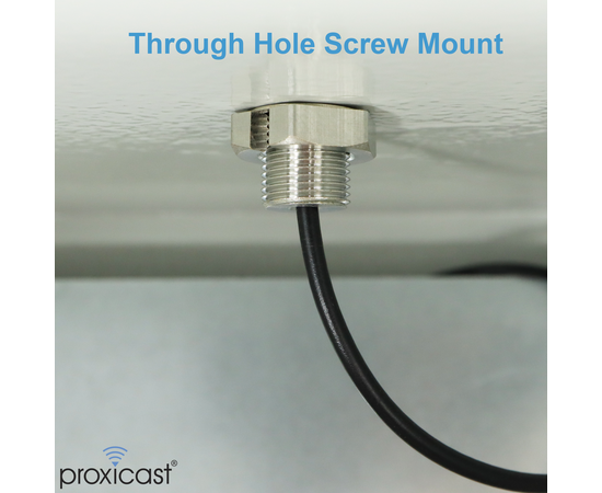 Proxicast Ultra Low-Profile 3G / 4G LTE Omni-Directional 2 dBi Screw-Mount Antenna for Verizon, AT&T, T-Mobile - 6 ft Cable, Cable Style: 6 ft Straight SMA, 3 image