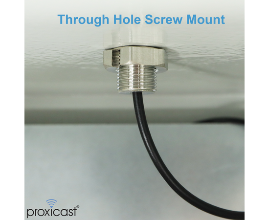 Proxicast Ultra Low-Profile 4G/LTE & 5G Omni-Directional 2 dBi Screw-Mount Antenna for Verizon, AT&T, T-Mobile - 18 in Cable, Cable Style: 18 in Right Angle SMA, 3 image