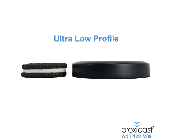 Proxicast Ultra Low Profile MIMO 4G / LTE Omni-Directional 2.5 dBi Puck Magnetic / Adhesive Mount Antenna for AT&T Nighthawk M1 / M5, Velocity 2, MF985, Verizon Jetpack 8800L and other TS9 Devices, Mounting Style: Surface Mount - TS9 Connectors, 3 image