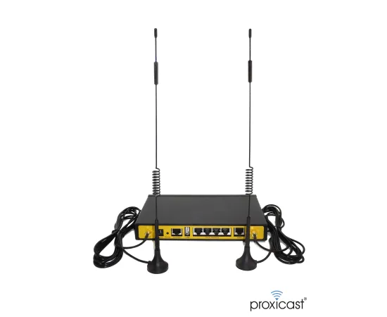 Proxicast 6.5~8 dBi 12.6" External Magnetic Loaded Coil Antenna for Cisco, Cradlepoint, Netgear, Novatel, Pepwave, MoFi, Digi, Sierra & other 3G/4G/LTE routers & modems with SMA connectors (2 Pack), 5 image