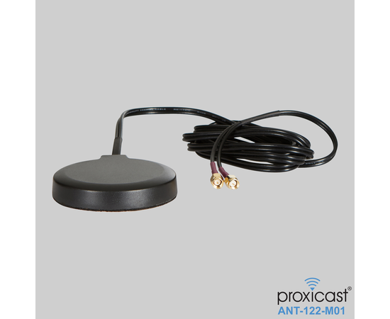 Proxicast Ultra Low Profile MIMO 3G / 4G / LTE Omni-Directional 2.5 dBi Puck Magnetic / Adhesive Mount Antenna (SMA) for Verizon, AT&T, Sprint and others, Mounting Style: Surface Mount - SMA Connectors, 7 image
