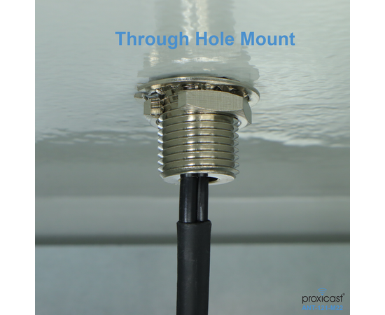 Vandal Resistant MIMO Low Profile 3G/4G/LTE Omni-Directional Screw Mount Antenna - 10 ft Coax Lead - For Cisco, Cradlepoint, Digi, Novatel, Pepwave, Proxicast, Sierra Wireless, and others, 4 image
