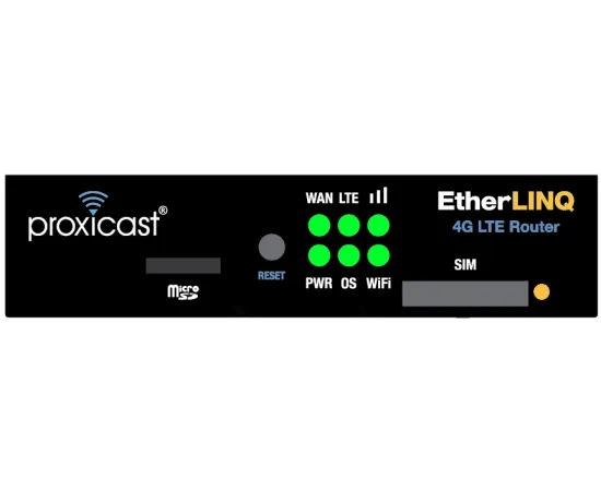EtherLINQ 4G/LTE SIM Router with WiFi, VPN, Firewall, GPS, 4 image