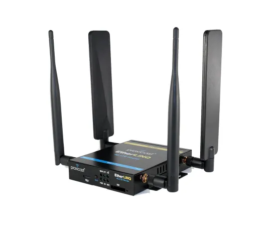 EtherLINQ 4G/LTE SIM Router with WiFi, VPN, Firewall, GPS