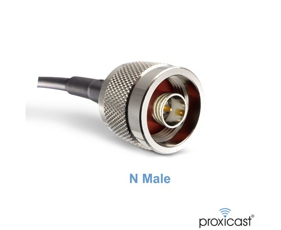 Proxicast 3 ft Ultra Flexible PL259 Male - N Male Low Loss Coax Cable Jumper Assembly for CB / UHF / VHF / Shortwave / HAM / Amateur Radio Equipment and Antennas - 50 Ohm, 4 image