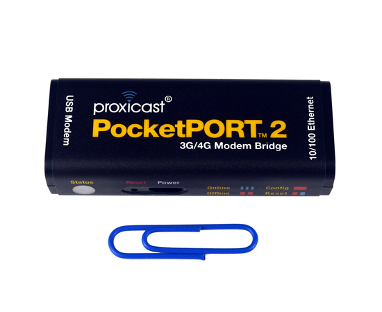 Proxicast PocketPORT 2: Pocket-Sized 4G/LTE USB Cellular Modem Bridge (Mini Router)