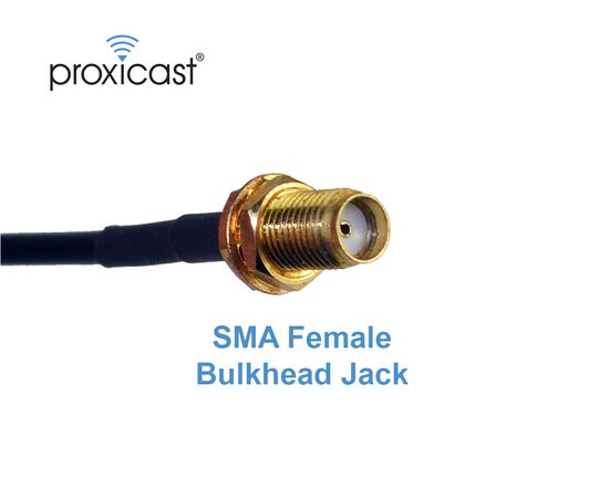 Proxicast 12 inch TS9 to SMA Female External Antenna Adapter Cable Pigtail for 4G/5G Modems, Hotspots & Routers - Nighthawk M5 / MR5100, M1 / MR1100, Velocity 2, Verizon JetPack 8800L, 7730L, LBL2120, 2 image