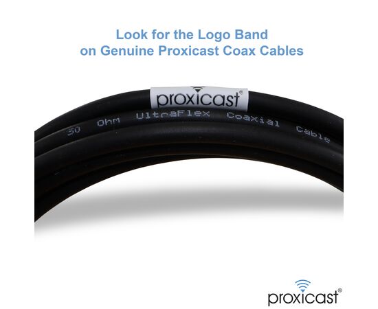 Proxicast Ultra Flexible SMA Male - N Male Low Loss Coax Jumper Cable for 4G/LTE/5G/Ham/ADS-B/GPS/RF Radios & Antennas (Not for TV or WiFi) - 50 Ohm, Length: 6 ft, 6 image