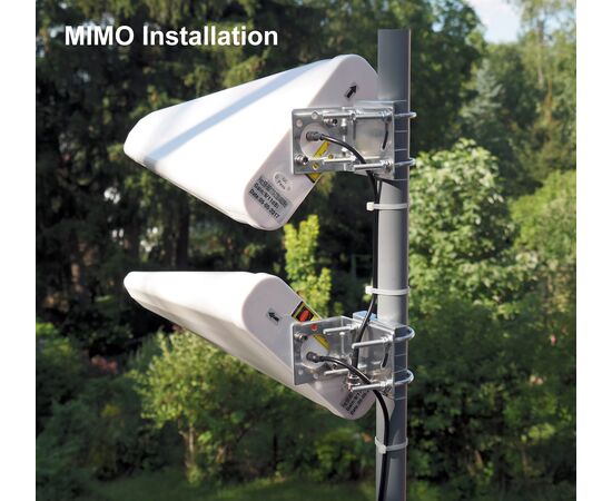 Proxicast 9/11 dBi Ultra Broadband High Gain 4G / 5G / CBRS / Wi-Fi / Public Safety Band Fixed Mount Outdoor LPDA Directional Antenna (600-6000 MHz), 6 image