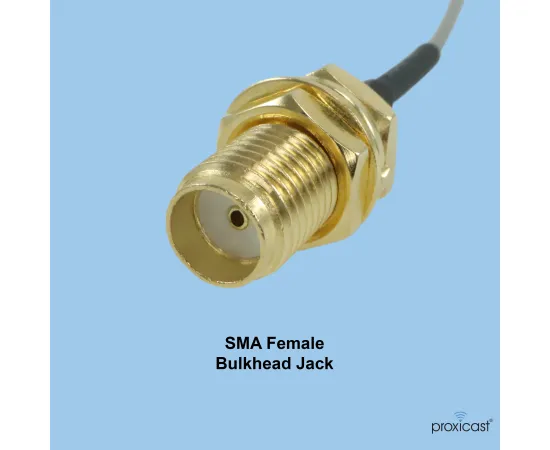 Proxicast 8 inch U.FL (IPEX / MHF1) to SMA Female Ultra Low-Loss 1.37mm Coaxial Pigtail Jumper Cable for 4G, LTE, 5G, Bluetooth, ZigBee, 900 MHz, LoRa, GPS, Drone, RC and Video Radio Antennas - 2 Pack, IPEX Pigtail Type: SMA Female, 5 image