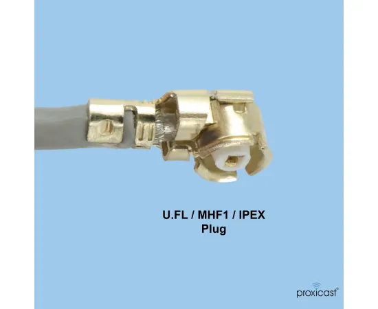 Proxicast 8 inch U.FL (IPEX / MHF1) to SMA Female Ultra Low-Loss 1.37mm Coaxial Pigtail Jumper Cable for 4G, LTE, 5G, Bluetooth, ZigBee, 900 MHz, LoRa, GPS, Drone, RC and Video Radio Antennas - 2 Pack, IPEX Pigtail Type: SMA Female, 3 image